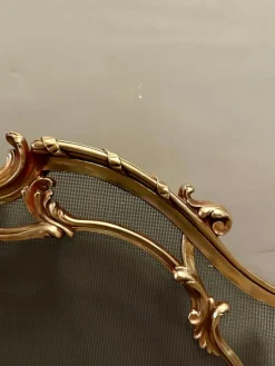 Sale Pamono French Rococo Bronze Fire Screen from Bouhon Freres, 1880s