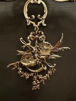 Sale Pamono French Rococo Bronze Fire Screen from Bouhon Freres, 1880s