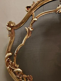 Sale Pamono French Rococo Bronze Fire Screen from Bouhon Freres, 1880s