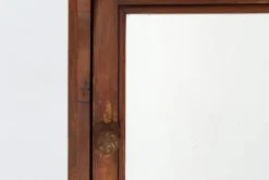 Pamono French Rustic Oak Mirrored Medicine Cabinet, 1900s><noscript><img width=