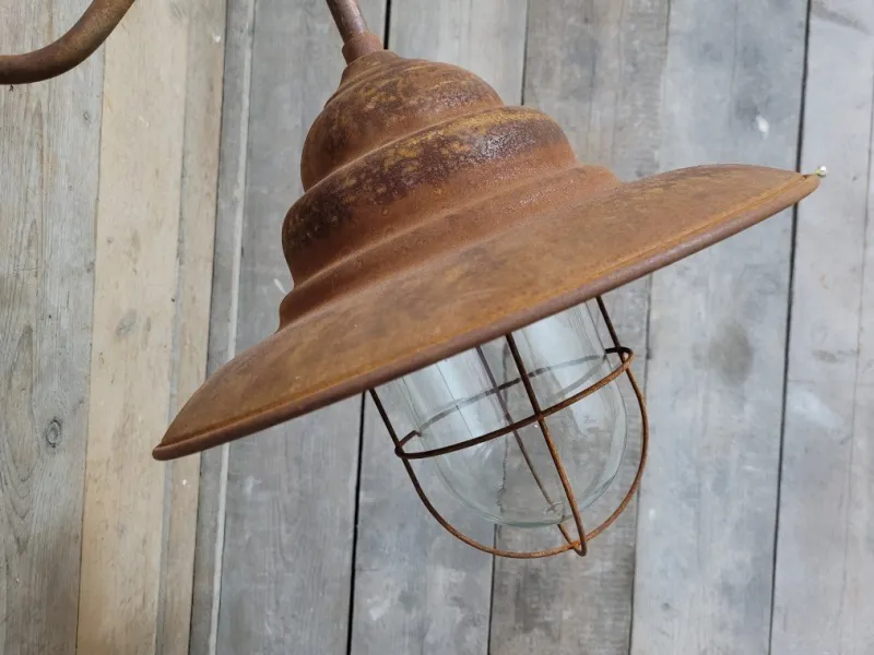 Pamono French Rusty Outdoor Barn Lamp Light> Garden Lighting