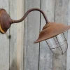 Pamono French Rusty Outdoor Barn Lamp Light> Garden Lighting