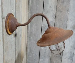 Pamono French Rusty Outdoor Barn Lamp Light><noscript><img width=