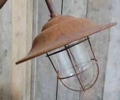 Pamono French Rusty Outdoor Barn Lamp Light><noscript><img width=