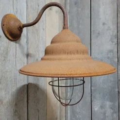 Pamono French Rusty Outdoor Barn Lamp Light> Garden Lighting