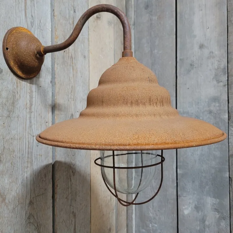 Pamono French Rusty Outdoor Barn Lamp Light> Garden Lighting