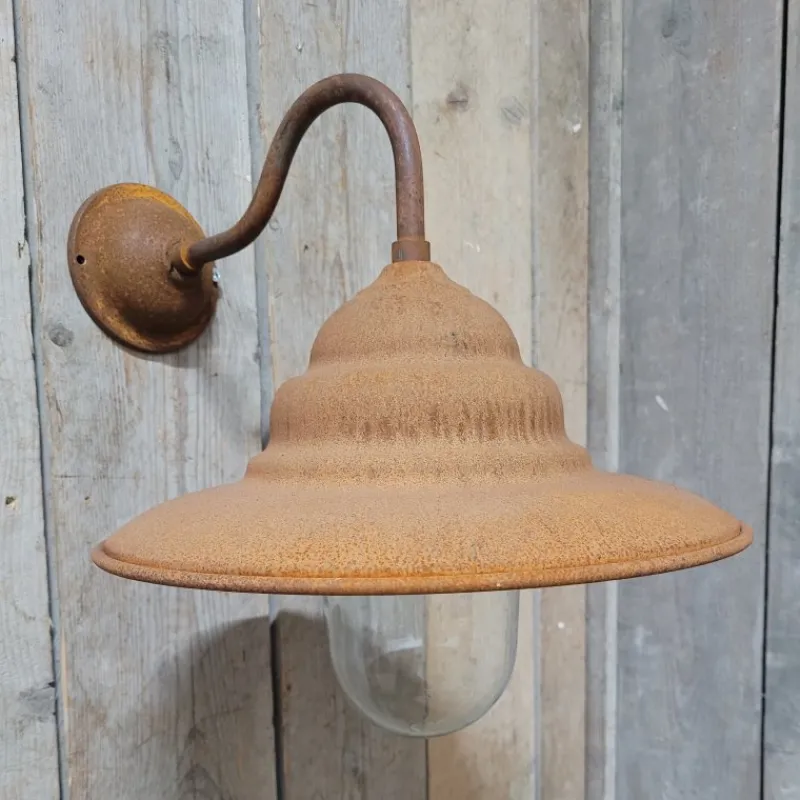 Pamono French Rusty Outdoor Barn Lamp Light> Garden Lighting