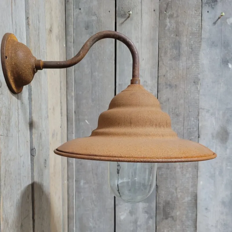 Pamono French Rusty Outdoor Barn Lamp Light> Garden Lighting