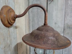 Pamono French Rusty Outdoor Barn Lamp Light><noscript><img width=