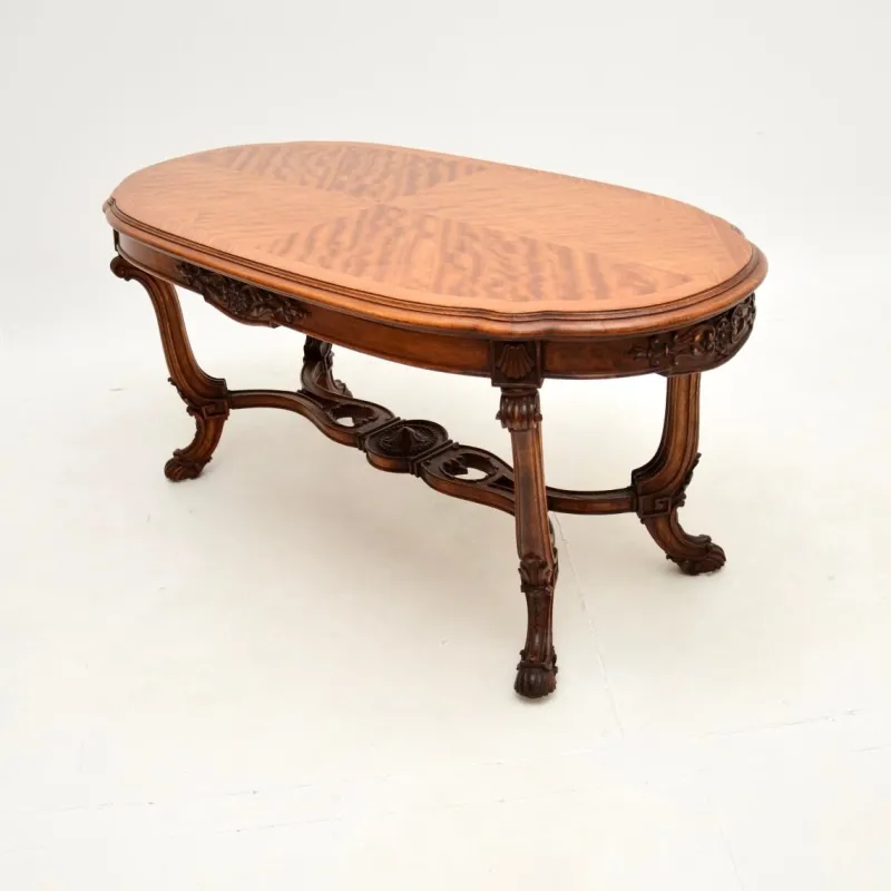 Pamono French Satinwood Coffee Table, 1920s> Coffee & Side Tables