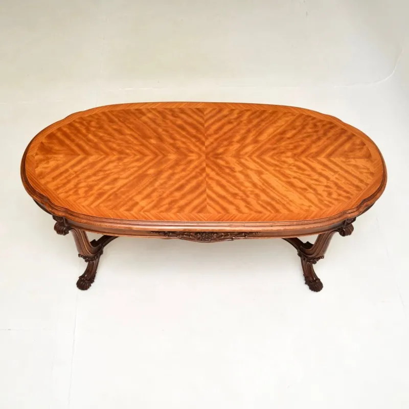 Pamono French Satinwood Coffee Table, 1920s> Coffee & Side Tables