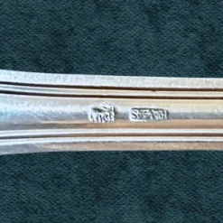 Pamono French Silver Plated Fish Cultery Filets Pattern by Sfam Lorfèvrerie De Chambly, 1920, Set of 12><noscript><img width=