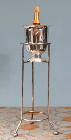 Discount Pamono French Silver-Plated Champagne Stand Bucket
