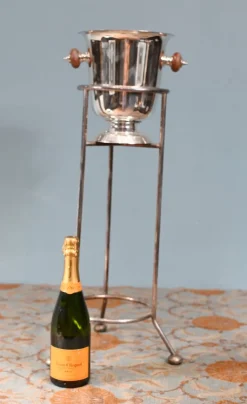 Discount Pamono French Silver-Plated Champagne Stand Bucket