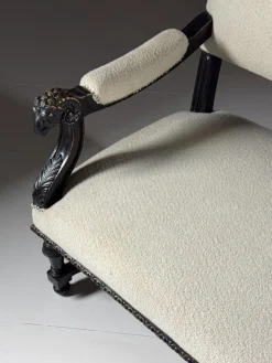 Pamono French Sofa with Ram Heads, 19th Century> Couches & Sofas