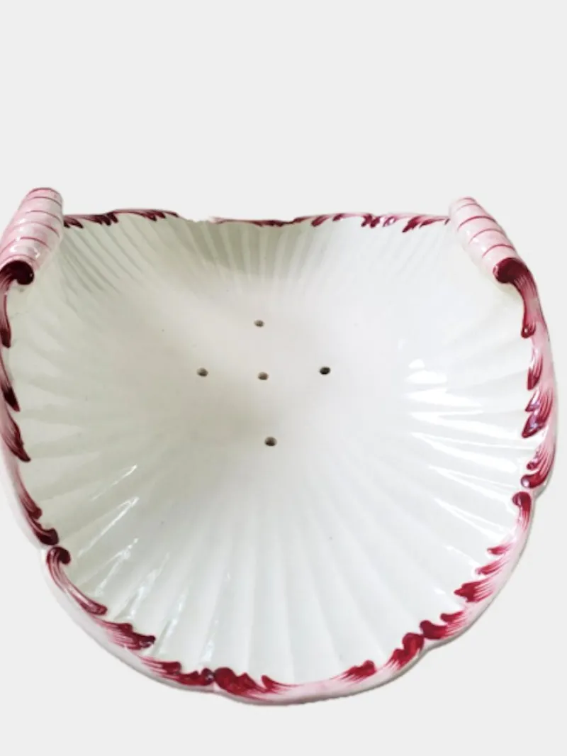 Pamono French Victorian Ironstone Asparagus Plate from Sarreguemines, Set of 10> Dinner Plates & Bowls