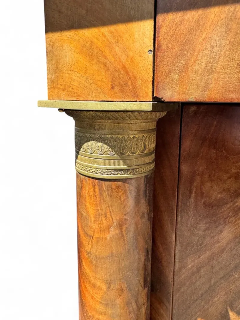 Sale Pamono French Walnut and Mahogany Secretaire, 1830