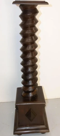 Outlet Pamono French Wine Press Screw Pedestal, 19th Century