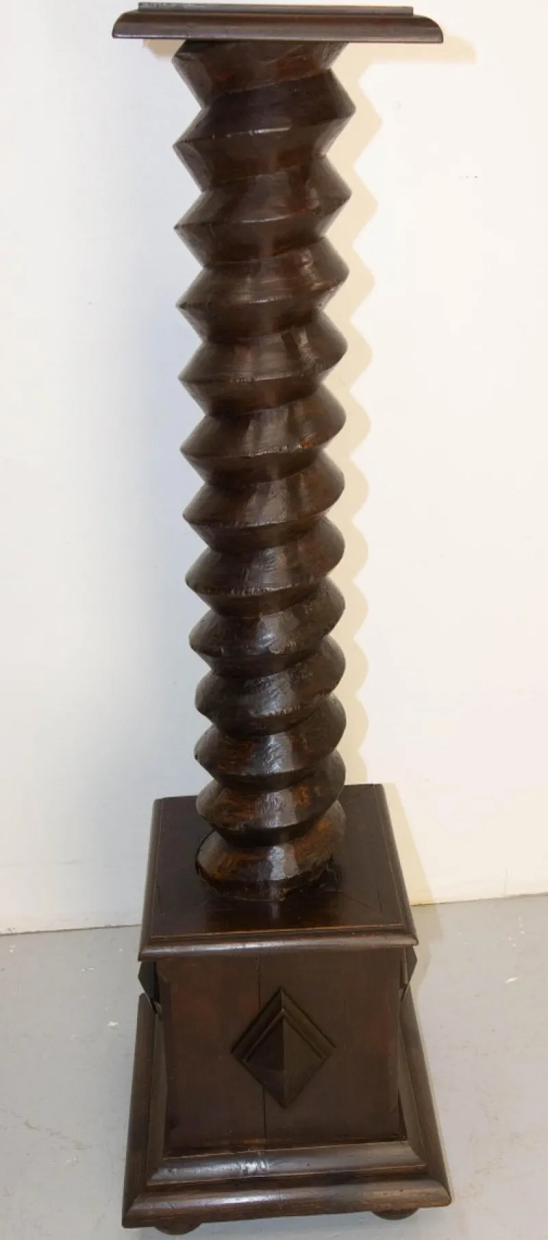 Outlet Pamono French Wine Press Screw Pedestal, 19th Century