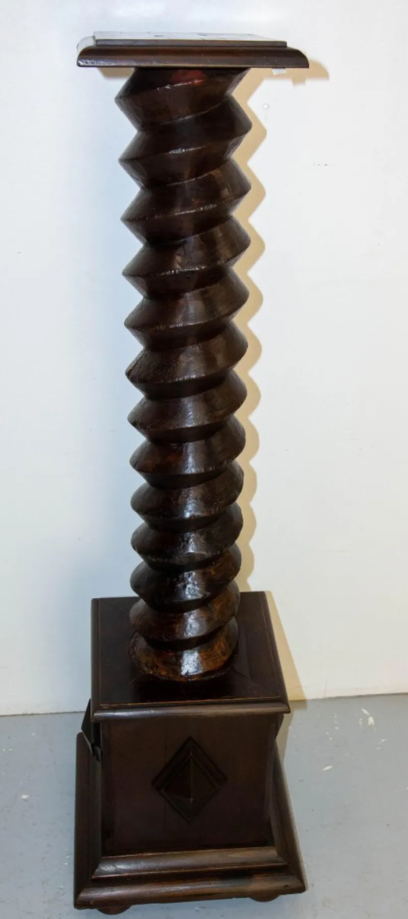 Outlet Pamono French Wine Press Screw Pedestal, 19th Century