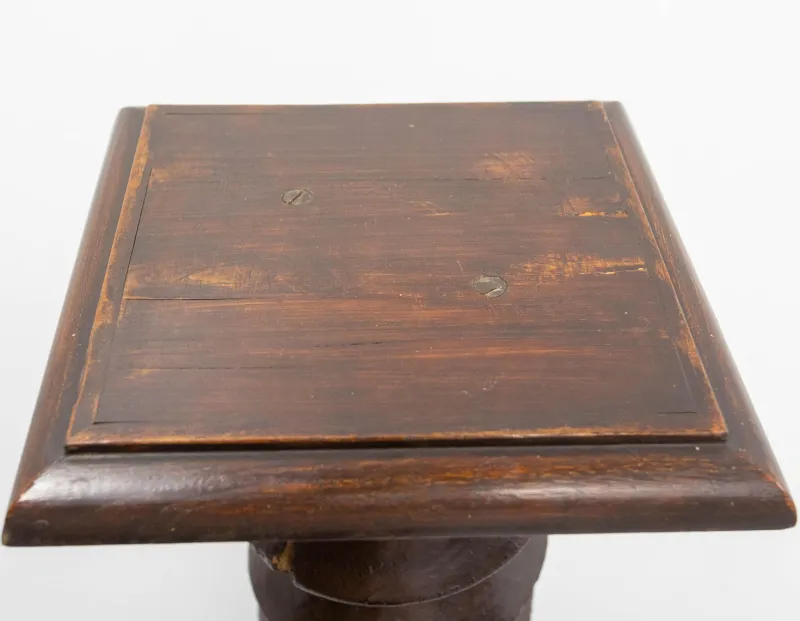 Outlet Pamono French Wine Press Screw Pedestal, 19th Century