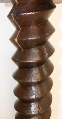 Outlet Pamono French Wine Press Screw Pedestal, 19th Century