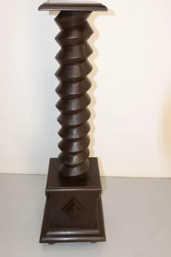 Pamono French Wine Press Screw Pedestal, 19th Century> Pedestals And Columns