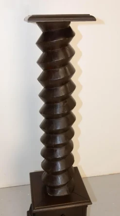 Pamono French Wine Press Screw Pedestal, 19th Century><noscript><img width=