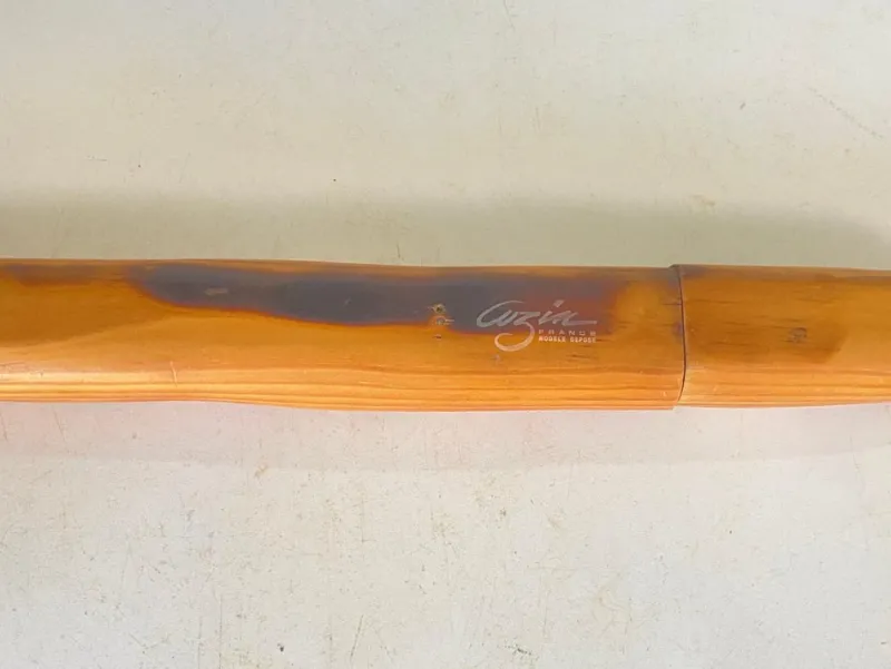 Hot Pamono French Wood Bread Knife with Cover, 20th Century, Set of 2