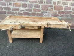 Pamono French Workshop Table, 1890s> Worktables & Workbenches