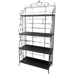 Clearance Pamono French Wrought Iron Baker's Shop Stand, 1960s