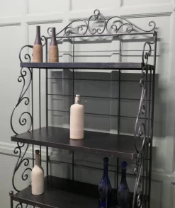 Clearance Pamono French Wrought Iron Baker's Shop Stand, 1960s