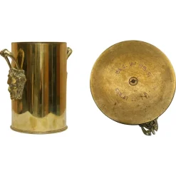 Pamono French WWI Artillery Cannon Shell Ice Champaign Bucket from St. Chamond, 1915> Ice Buckets & Wine Coolers