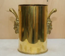 Pamono French WWI Artillery Cannon Shell Ice Champaign Bucket from St. Chamond, 1915><noscript><img width=