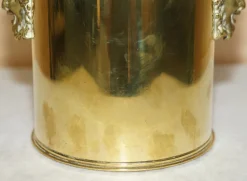 Pamono French WWI Artillery Cannon Shell Ice Champaign Bucket from St. Chamond, 1915><noscript><img width=