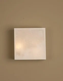 Pamono Frene White Alabaster Wall Sconce by Simone & Marcel> Wall Lights & Sconces