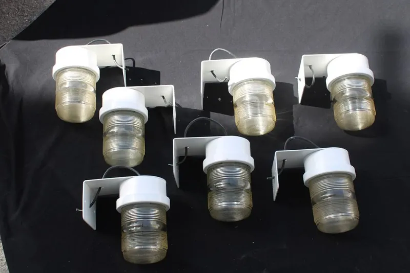 Clearance Pamono Fresnel Outdoor Lamp from Oluce, 1960