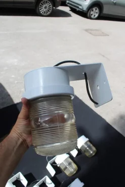 Clearance Pamono Fresnel Outdoor Lamp from Oluce, 1960