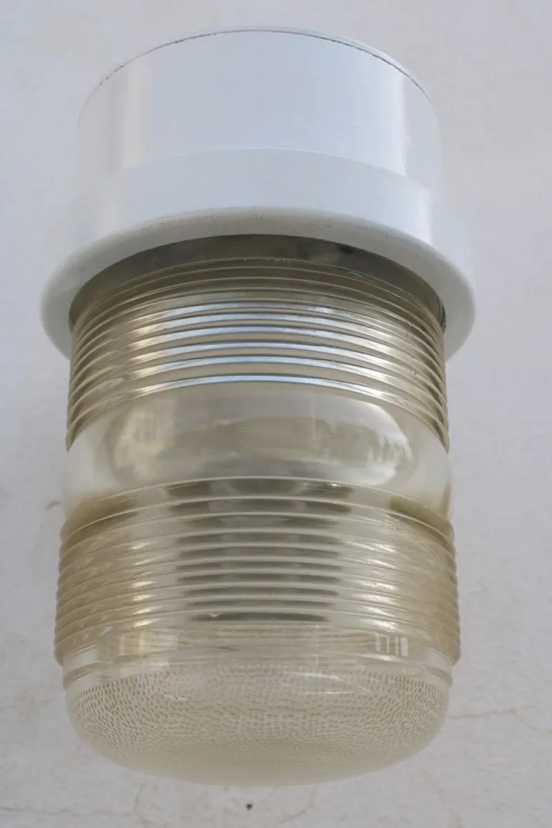 Clearance Pamono Fresnel Outdoor Lamp from Oluce, 1960