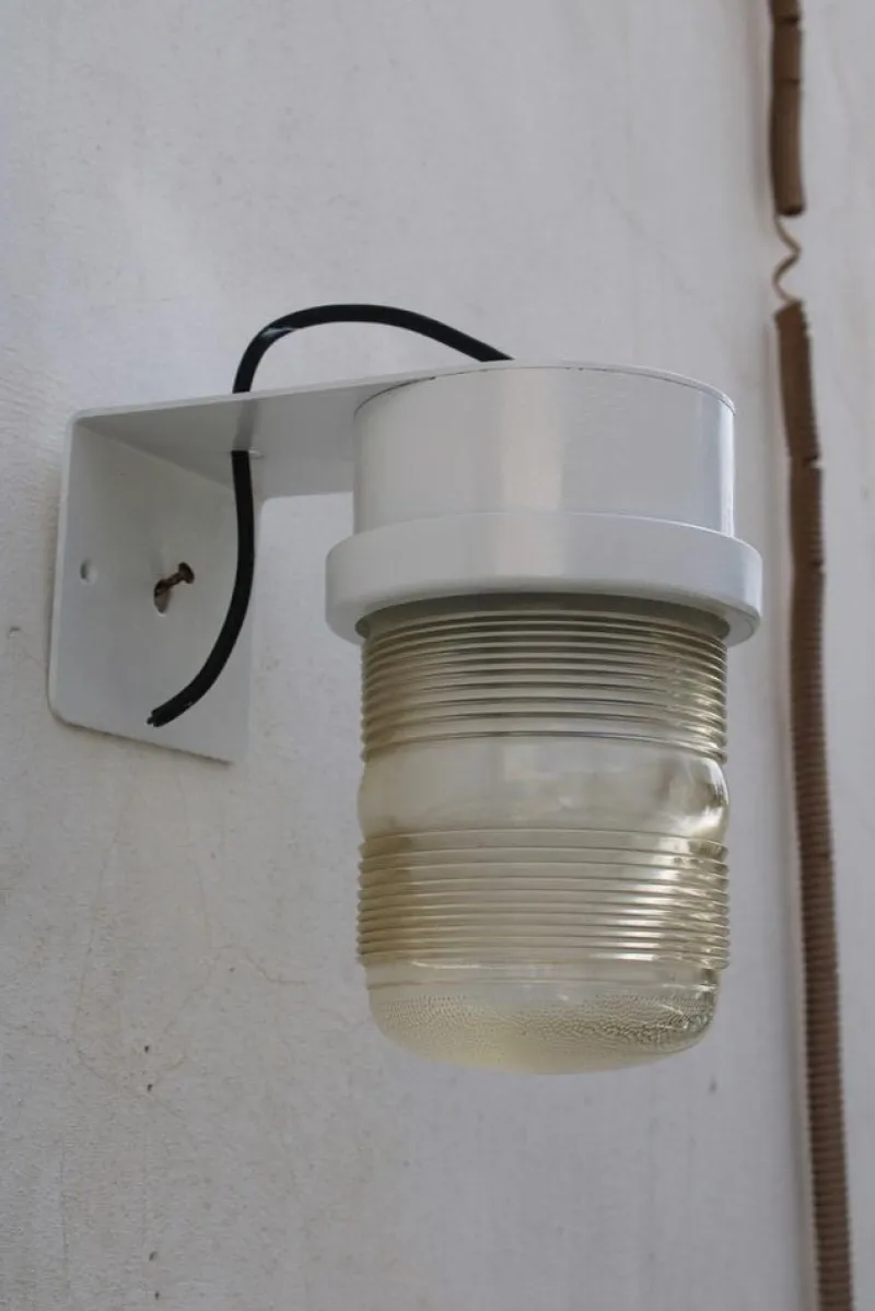 Clearance Pamono Fresnel Outdoor Lamp from Oluce, 1960