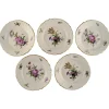 Online Pamono Frijsenborg Lunch Plates in Hand-Painted Porcelain from Royal Copenhagen, 1950s, Set of 5