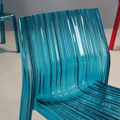 Pamono Frilly Chairs attributed to Patricia Urquiola for Castelli / Anonima Castelli, Set of 4><noscript><img width=