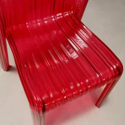 Pamono Frilly Chairs attributed to Patricia Urquiola for Castelli / Anonima Castelli, Set of 4><noscript><img width=