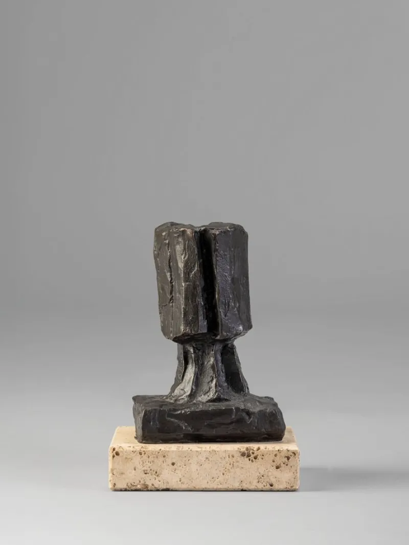 Pamono Fritz Wotruba, Kopf, Bronze Sculpture, 1958> Abstraction|Mid-Century