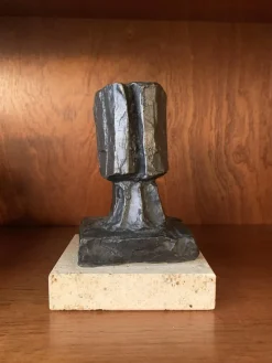 Pamono Fritz Wotruba, Kopf, Bronze Sculpture, 1958><noscript><img width=