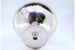 Best Pamono Fruit Bowl Centerpiece in Hammered Silver