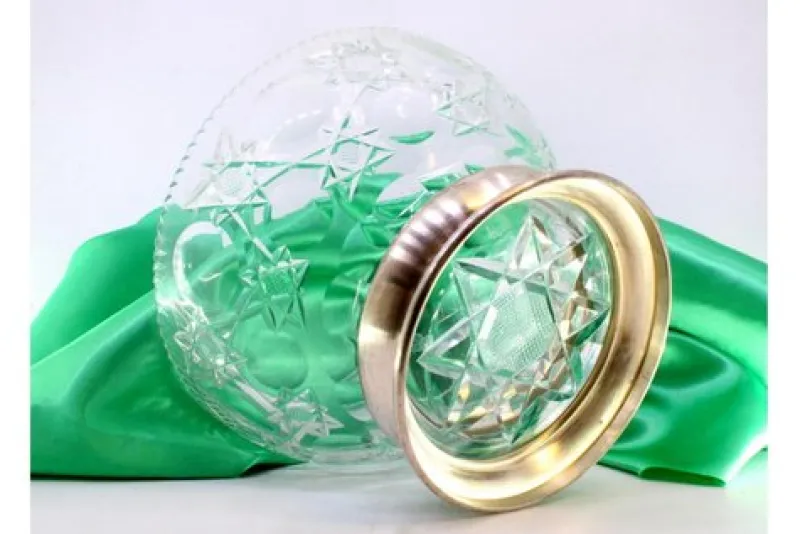 Pamono Fruit Bowl in Cut Glass> Bowls