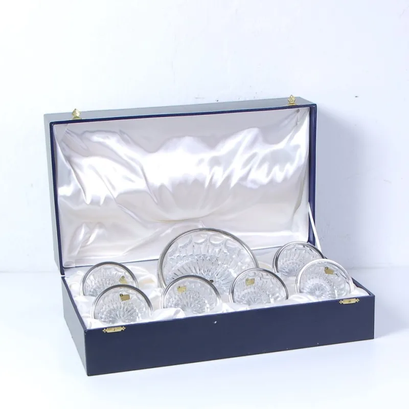 Outlet Pamono Fruit Salad Service Lead Crystal Service, 1960s, Set of 7