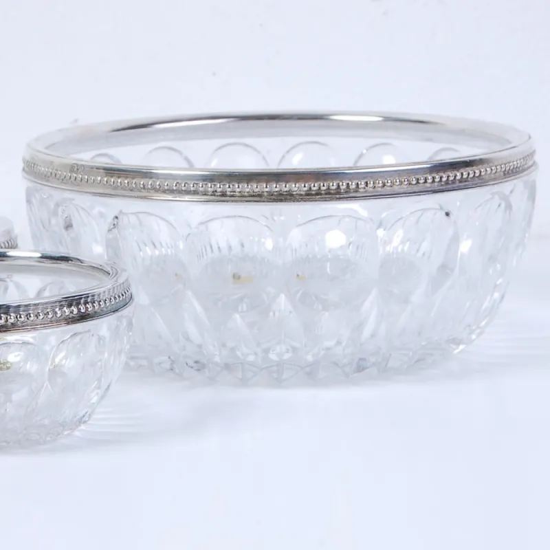 Outlet Pamono Fruit Salad Service Lead Crystal Service, 1960s, Set of 7