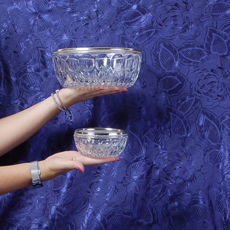 Outlet Pamono Fruit Salad Service Lead Crystal Service, 1960s, Set of 7